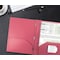 Better Office Products 2 Pocket Heavyweight Plastic Folder Portfolio With Prongs, Letter Size, Pink, 24PK 86616 - alternate 4